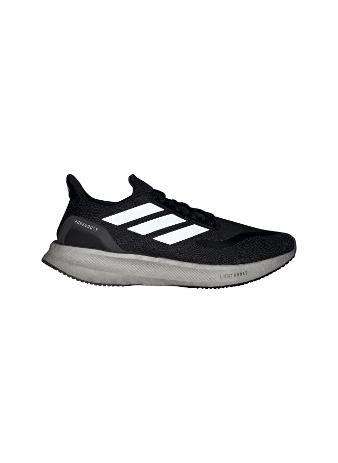 Adidas Adidas Pureboost 5 Black Running Shoes For Men 6.5