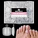 UNA GELLA Toe Nail Tips 216Pcs Short Square False Soft Gel Full Cover Fake Toe Nails Matte Toe Nails 12 Sizes Pre-shape Fake Toenails Gel Toe Nail Tips For Nail Extension Home DIY Nail Salon - Image 2