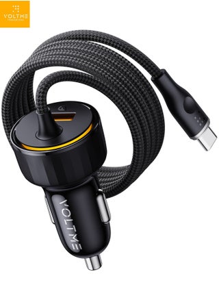 52.5W- Dual Output- Black