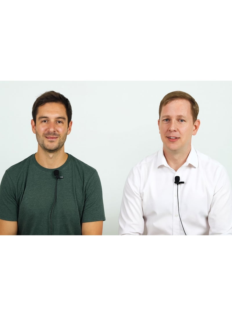 BOYA BOYA BY-M1DM Dual Omni-Directional Lavalier Microphone - Compatible with Phones, Cameras, and Computers - 4m Cable - Black - Image 3