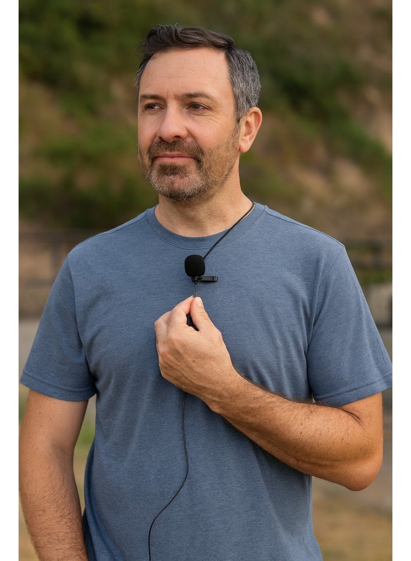 BOYA BOYA BY-M1DM Dual Omni-Directional Lavalier Microphone - Compatible with Phones, Cameras, and Computers - 4m Cable - Black - Image 5