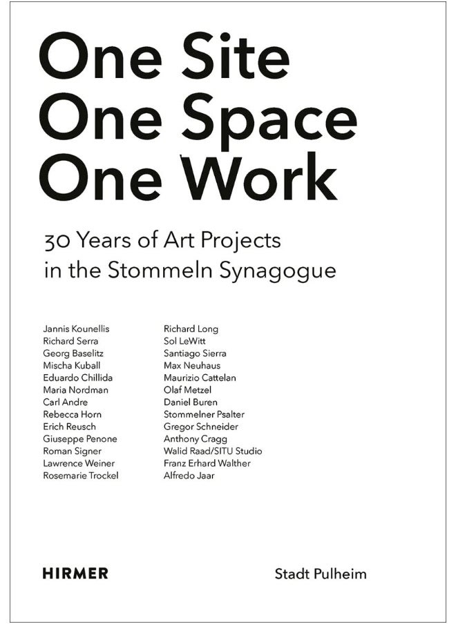 null - One Site. One Space. One Work: 30 Years of Art Projects in Stommeln Synagogue - Image 1