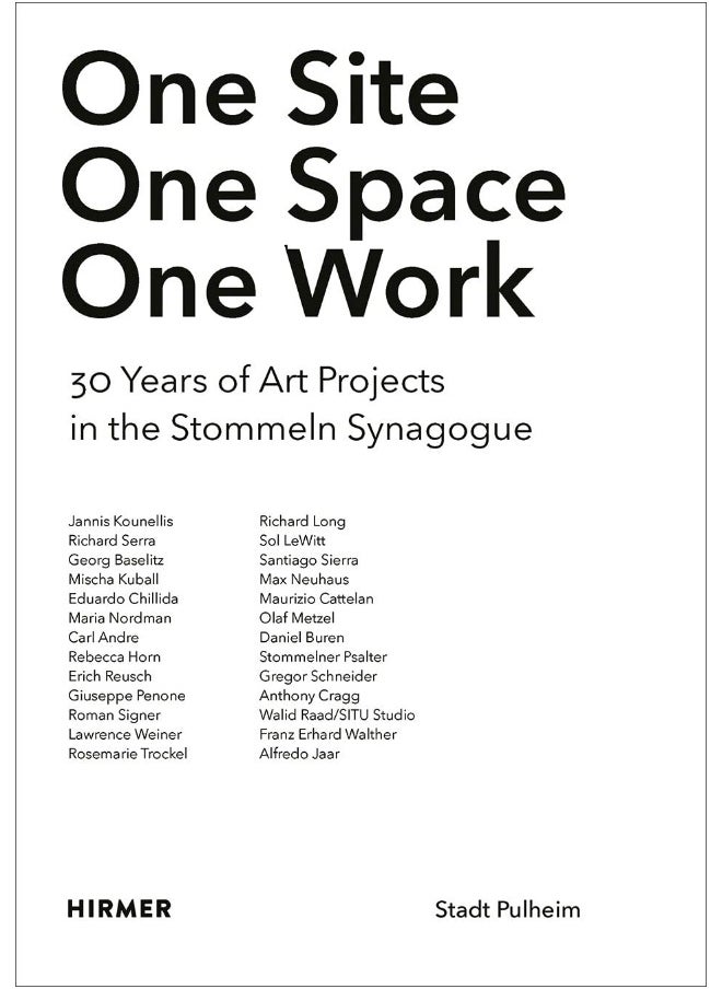 null - One Site. One Space. One Work: 30 Years of Art Projects in Stommeln Synagogue - Image 1