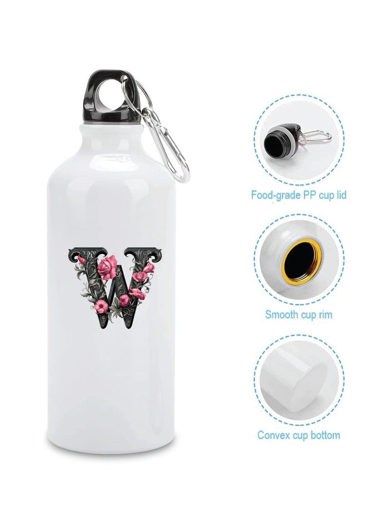 برينت شوب فور مي قارورة مياه مطبوعة بحروف أولية - حافظ على رطوبة جسمك بأناقة مع الإصدار المحدود من قارورة ماء مطبوعة بحروف أولية - هدية أنيقة لعيد الميلاد - للأصدقاء والعائلة - Image 2