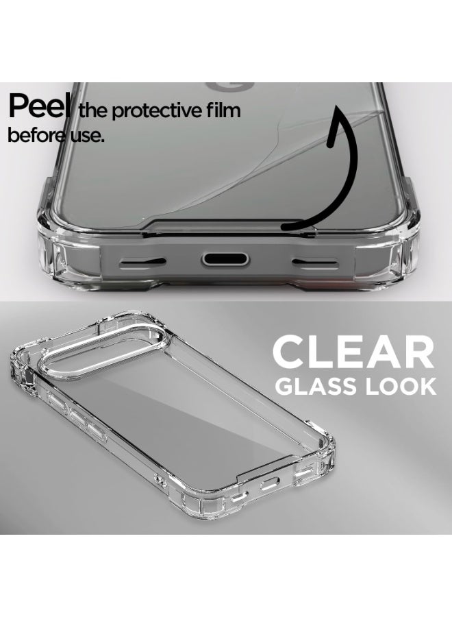 Zubitech Case for Google Pixel Pixel 10 Pro XL Crystal Clear Silicone Cover Bumper Shockproof Protective Cover with Best Camera Protection Designed for Google Pixel 10 Pro XL - Image 2