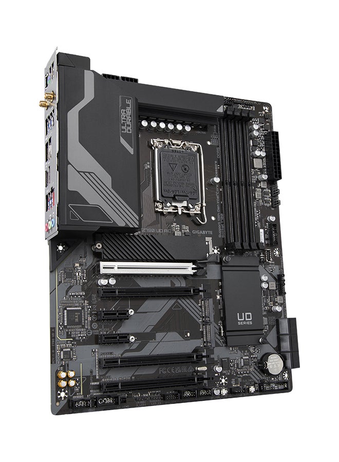جيجابايت لوحة أم Z790 UD AC (الإصدار 1.0) LGA 1700 ATX، شريحة Intel Z790، BT 4.2، 4x قنوات DDR5 بسعة 128GB كحد أقصى، 1 x PCI 5.0 x16، 2 x فتحات M.2، 1x HDMI، 1x DP، 1x USB Type-C/3.2/2.0 | Z790-UD-AC - Image 4