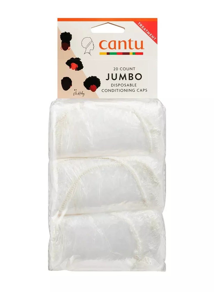 Cantu Jumbo Disposable Conditioning Caps - 20ct - Image 1