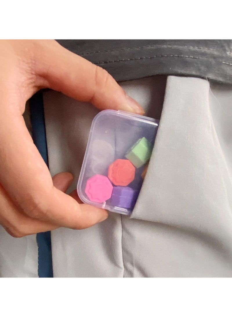 Korean Traditional Play Game Gonggi Jack Stone Pebbles Set, Traditional Korean Stone Game, Colorful Stone Catching Game, Hand Eye Coordination Stone Toy Throwing Stones Game for Kids (2 SET) - Image 5