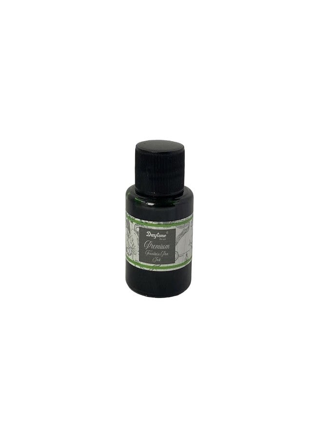 Daytone Premium Fountain Pen Ink (Lime Green, 30 ml Bottle) - Image 1