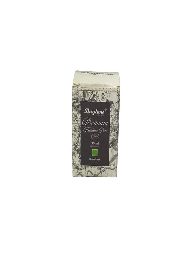 Daytone Premium Fountain Pen Ink (Lime Green, 30 ml Bottle) - Image 2