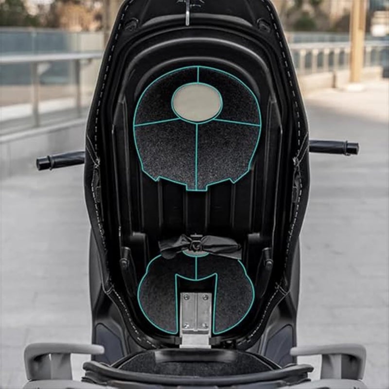 QASULER Motorcycle Rear Trunk Cargo Liner Protector - Image 1