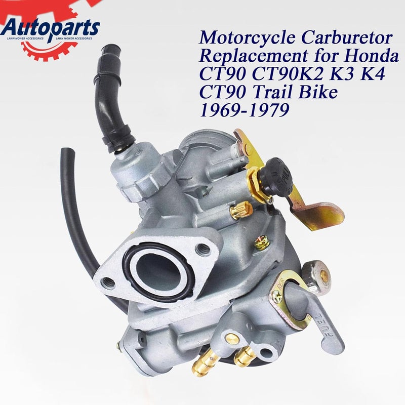 Auto Parts Autoparts Carburetor for Honda CT90 CT90K2 K3 K4 Trail Bike (1969-1979) - Image 2