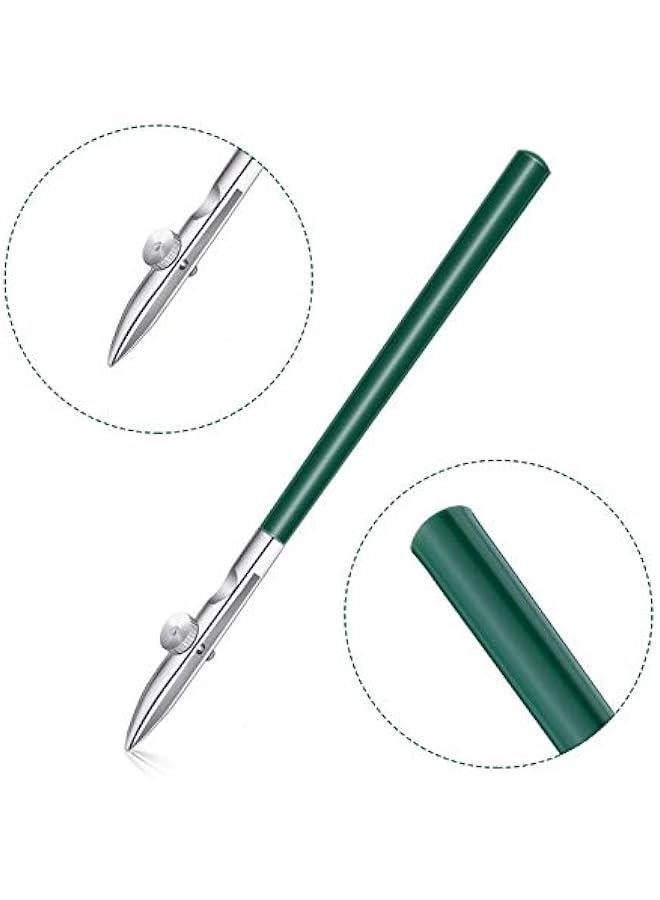 Arabest 6 Pieces Art Ruling Pen 3 Sizes Masking Fluid Pen and 50 x 35 x 5 mm Glue Residue Eraser, Ruling Ink Set for Watercolor Drawing Mounting Art Artists Supplies(Green)  - Image 5