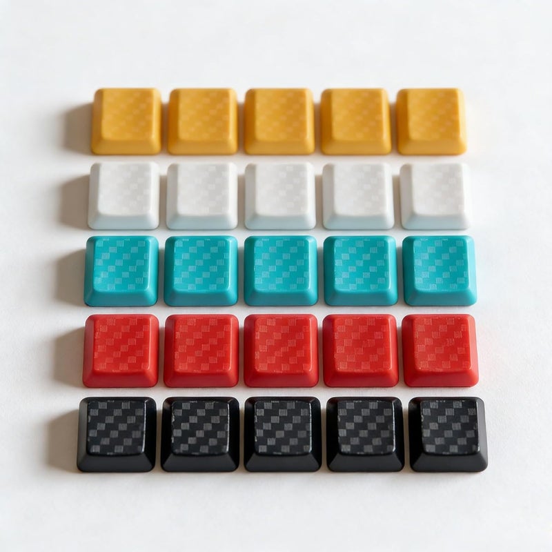 Carbon Fiber Low Profile Key Cap G915 / G813 / G815 / G913 TKL Keyboard Anti-Slip Texture Cover Perfect for Gamers - Image 5