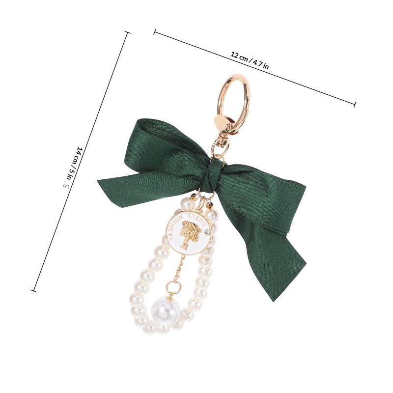 Elegant Keychain with String Stylish Car Keychain Purse Pendant Bag Charm Accessory for Handbags and Backpacks - Image 2