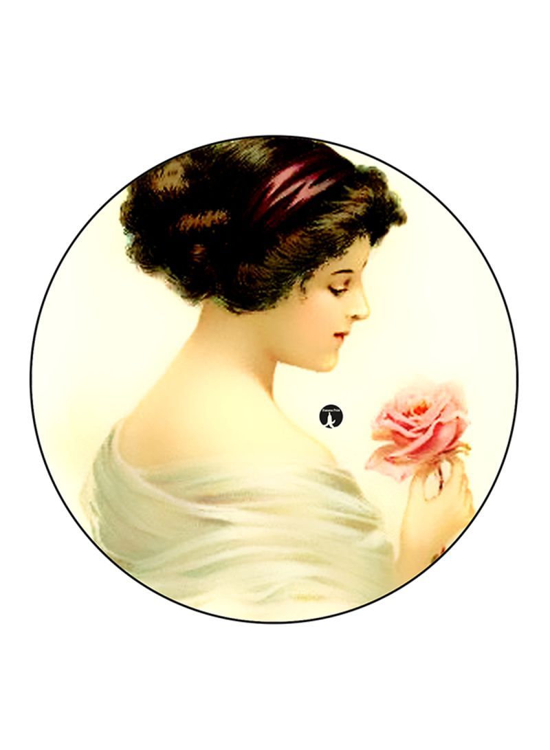 RKN Vintage Art Printed Mouse Pad Multicolour