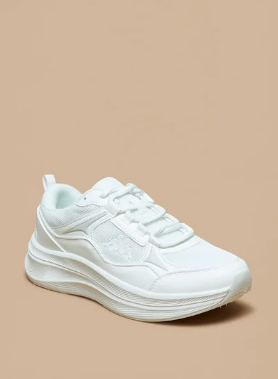 كابا Women's Textured Lace-Up Sports Shoes