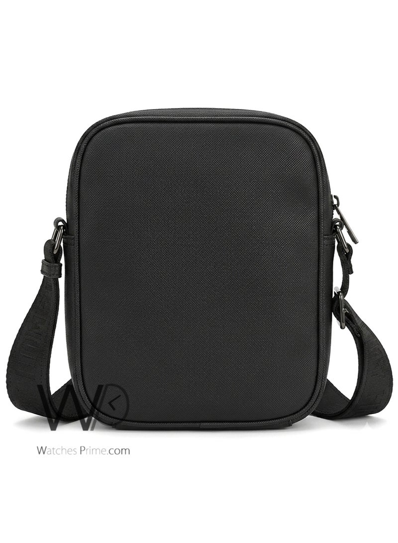 Tommy Icons Tommy Hilfiger Men's Black Textured Crossbody Bag - Image 3
