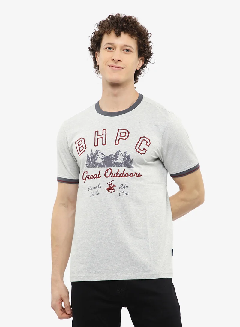BEVERLY HILLS POLO CLUB Graphic Crew Neck T-Shirt