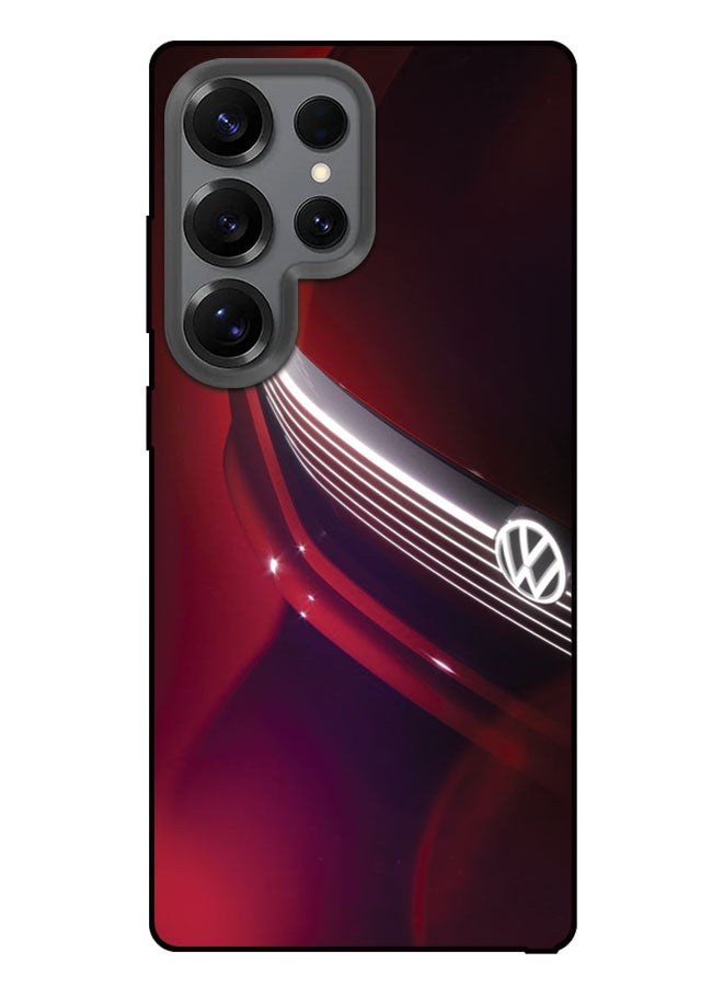 EYE CATCH Printed Protective Case Cover For Samsung Galaxy S25 Ultra-  Volkswagen Red Car - Image 1