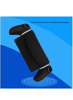 Generic Protective Case Cover for PS5 Portal Console Silicone Skin Protection Sleeve Drop-Proof Soft Case Cover Protector for PS Game Console (Black)  - Image 5
