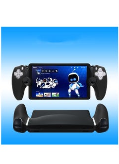 Generic Protective Case Cover for PS5 Portal Console Silicone Skin Protection Sleeve Drop-Proof Soft Case Cover Protector for PS Game Console (Black)  - Image 3