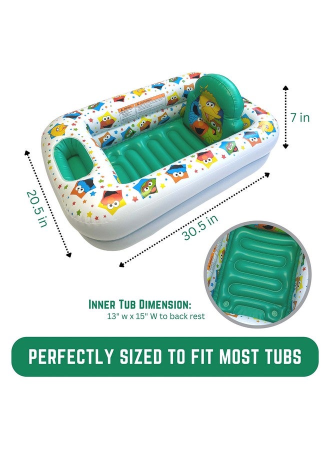 غينسي حوض استحمام قابل للنفخ من Sesame Street Sesame Squad - حوض استحمام للأطفال - Image 3