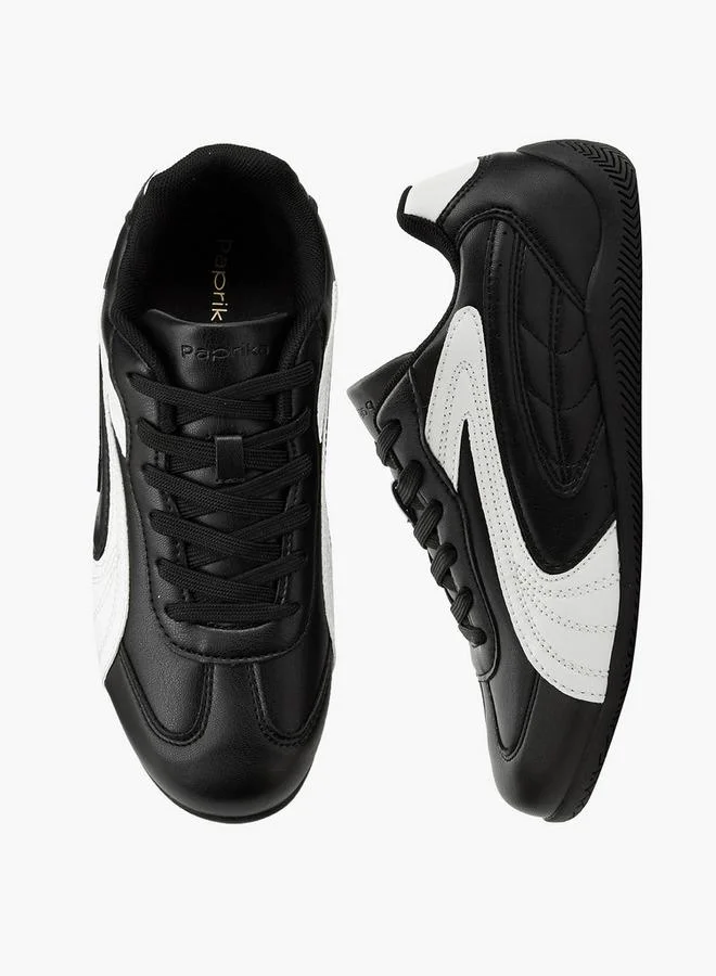 بابريكا حذاء نسائي بكاحل برباط