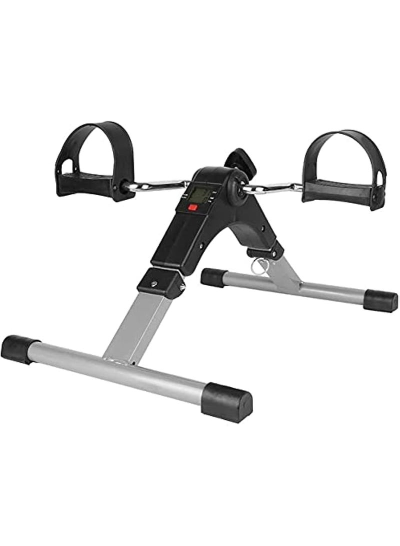Portable Exercise Bike Pedals Stable Mini Floor Foot Pedal with LCD Screen Display Mini Cycle Pedal Exercise Bike for Legs and Arms Workout SOYI