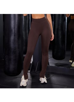 Seamless Sports Yoga Clothing Set Crossbody Shoulder Fitness Long Pants Shorts Women Nylon Material Spring Autumn Summer Winter Brown Strapless Trousers