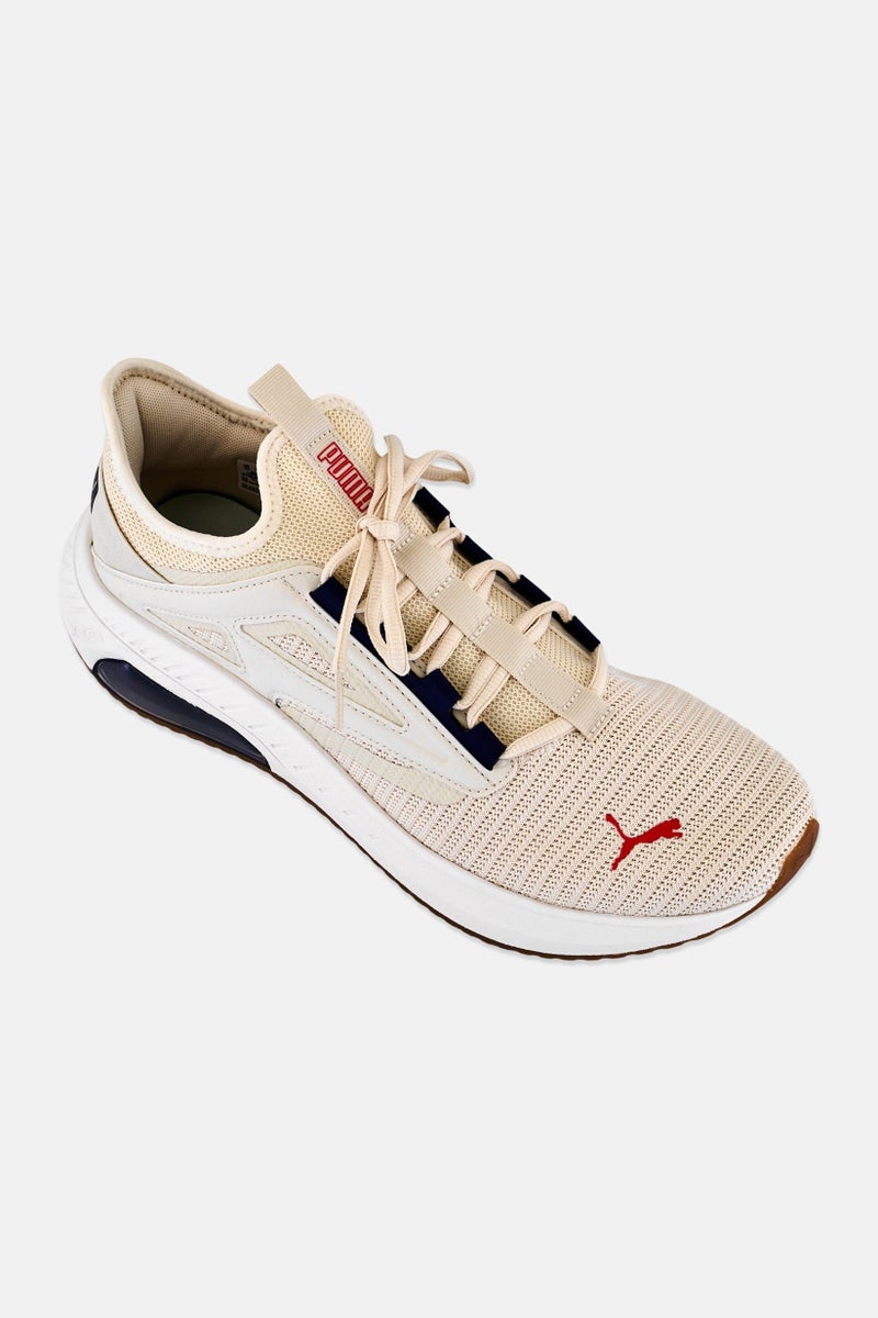PUMA Men X-Cell Ayro Lace Up Outdoor Shoes, Cream - Image 1