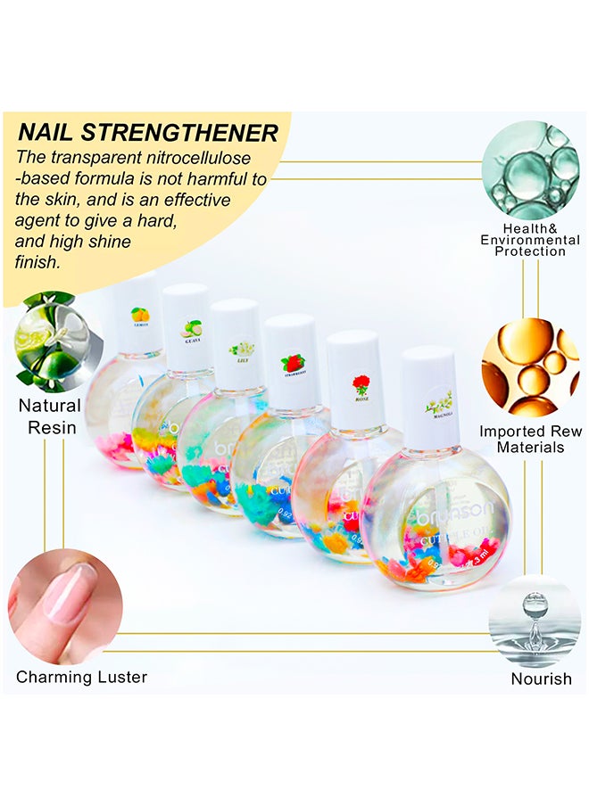 brunson Cuticle Oil Nail Strengthener Oil For Nail Growth Treatment Nail Hardener, Nail Smoothing, Nourishing, And Moisturizing, BCOS  - Image 3