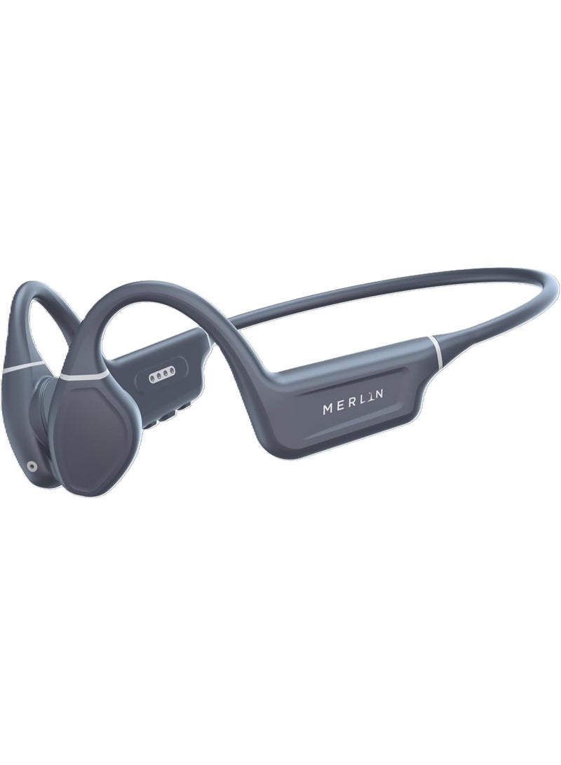 Merlin Universal In-Flight Audio Bundle — Bone Conduction Swim MP3 Pro Headphones + 20W PD International Adapter + AirJack Dual Pro Bluetooth Transmitter & Receiver - Image 2