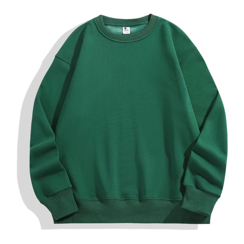 Vintage Heavy 480G Ami Kaji Hoodie Men'S Thickened Tight Fleece Shoulder Pullover Hoodie Women - Image 1