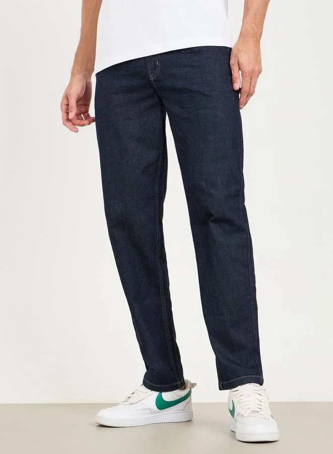 ستايلي Solid Slim Fit Pocket Detail Jeans