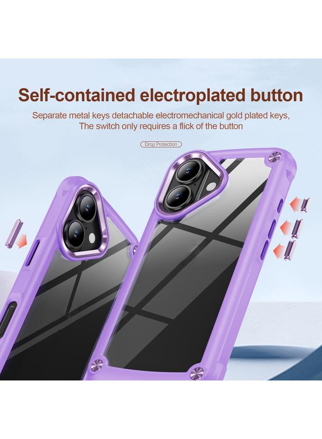S-TOP Case For iPhone 16 Plus TPU + PC Lens Protection Phone Case - Image 5