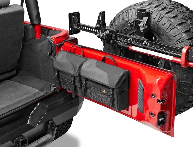 Bestop 5413635 Roughrider Tailgate Organizer for 1987-2018 Wrangler YJ/TJ/JK 2-Door & 4-Door - Image 2