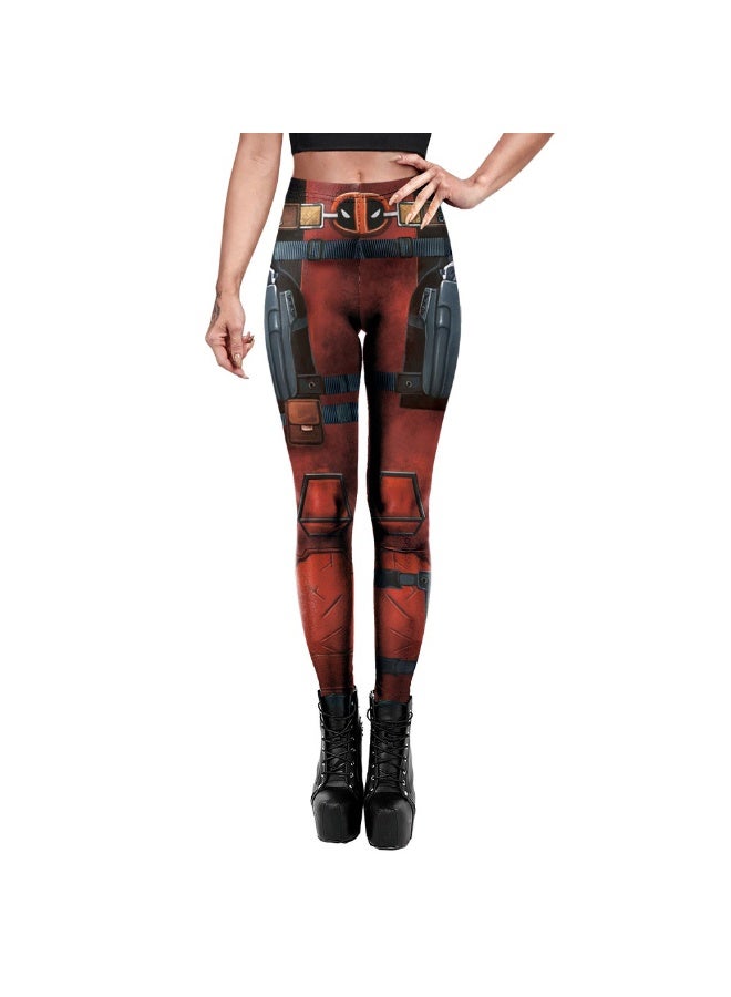 NIBEMINENT Wolverine cosplay costume, one-piece suit, printed tight-fitting outfit - Image 1