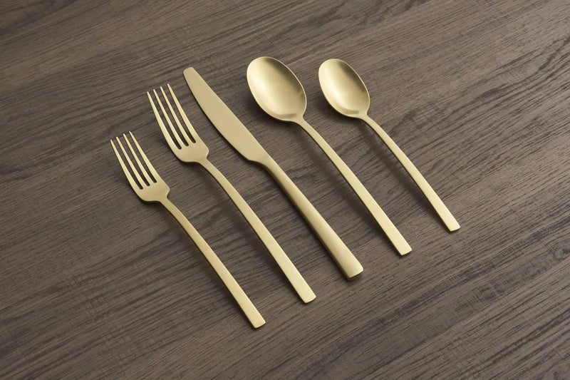 Cambridge Gold Satin 45Piece Flatware Set Beacon - Image 5
