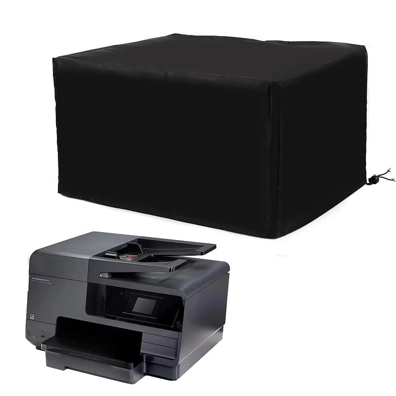 Printer Dust Cover Compatible with Brother DCPL2550DW and Brother MFCL2750DW Laser Printers Black Oxford AntiStatic Water Proof Universal Case Protector for Printers Black 1693x1693x126