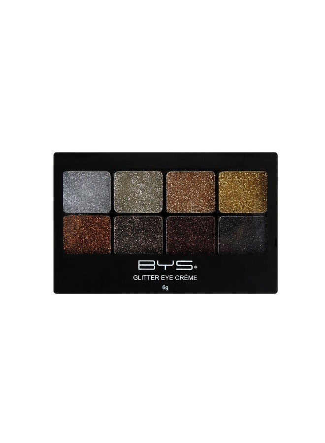 BYS Glitter Gel Makeup Palette 8 Shades Razzle Dazzle - Image 1