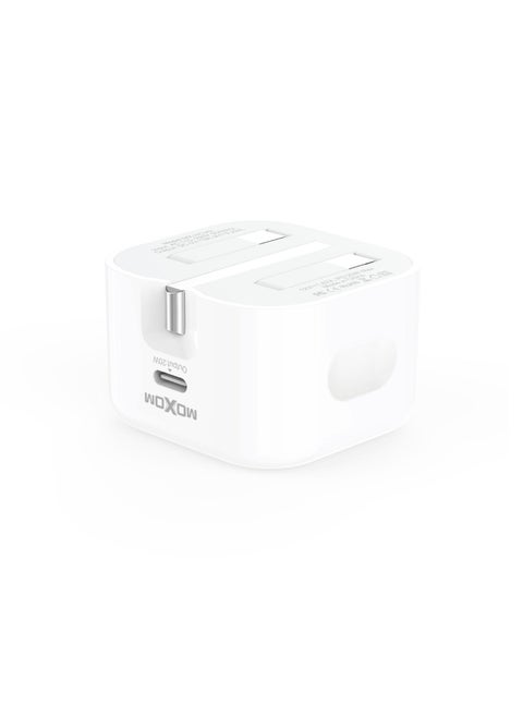 MX-HC142 Iphone apple 20W USB-C 3-Pin Power Adapter White Charger