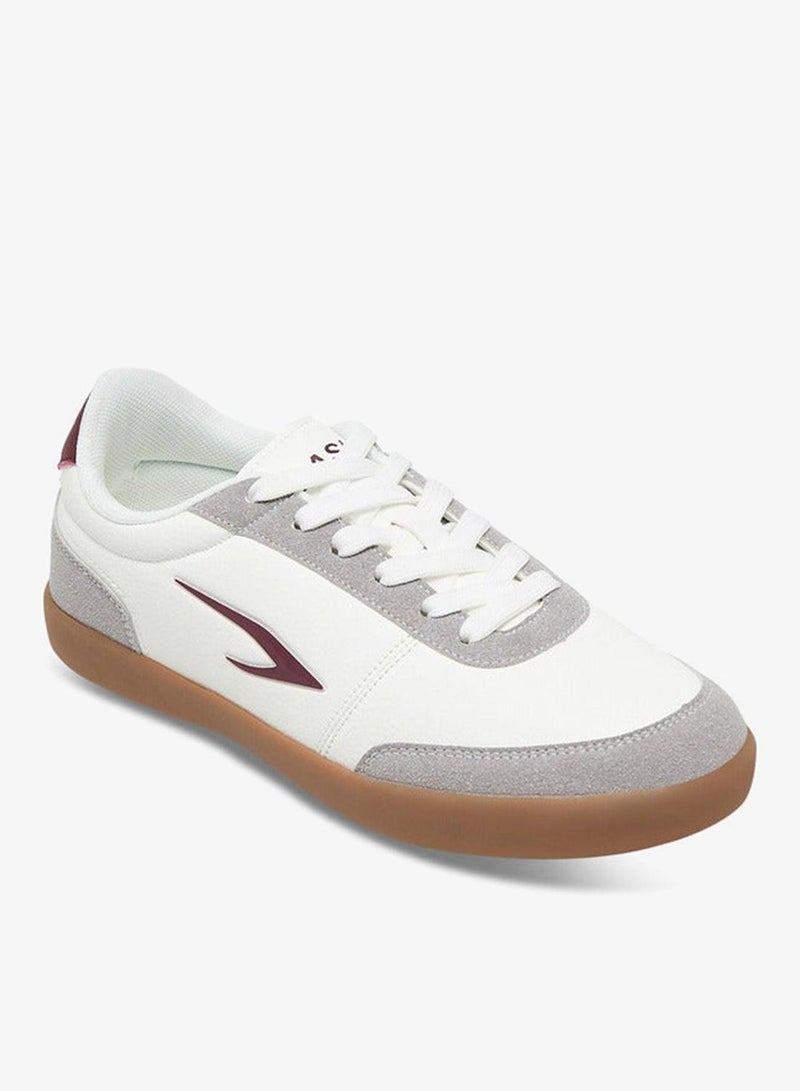 Dash Women's Logo Detail Sneakers with Lace-Up Closure - Image 1