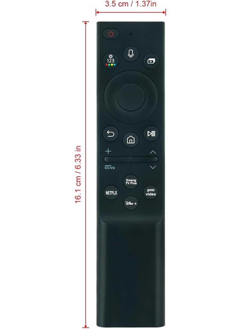 PopZa Replacement Remote Control BN59-01385A BN59-01385B Compatible with Samsung Neo LED Smart 4K Ultra HD TV Series 2022 Q60BD,QN85BD,Q60B,QN85B,Q80B,Q80B,QN90B,QN900B,QN80B 0B,0B,QN90BD,QN95B,S95B with battery - Image 4
