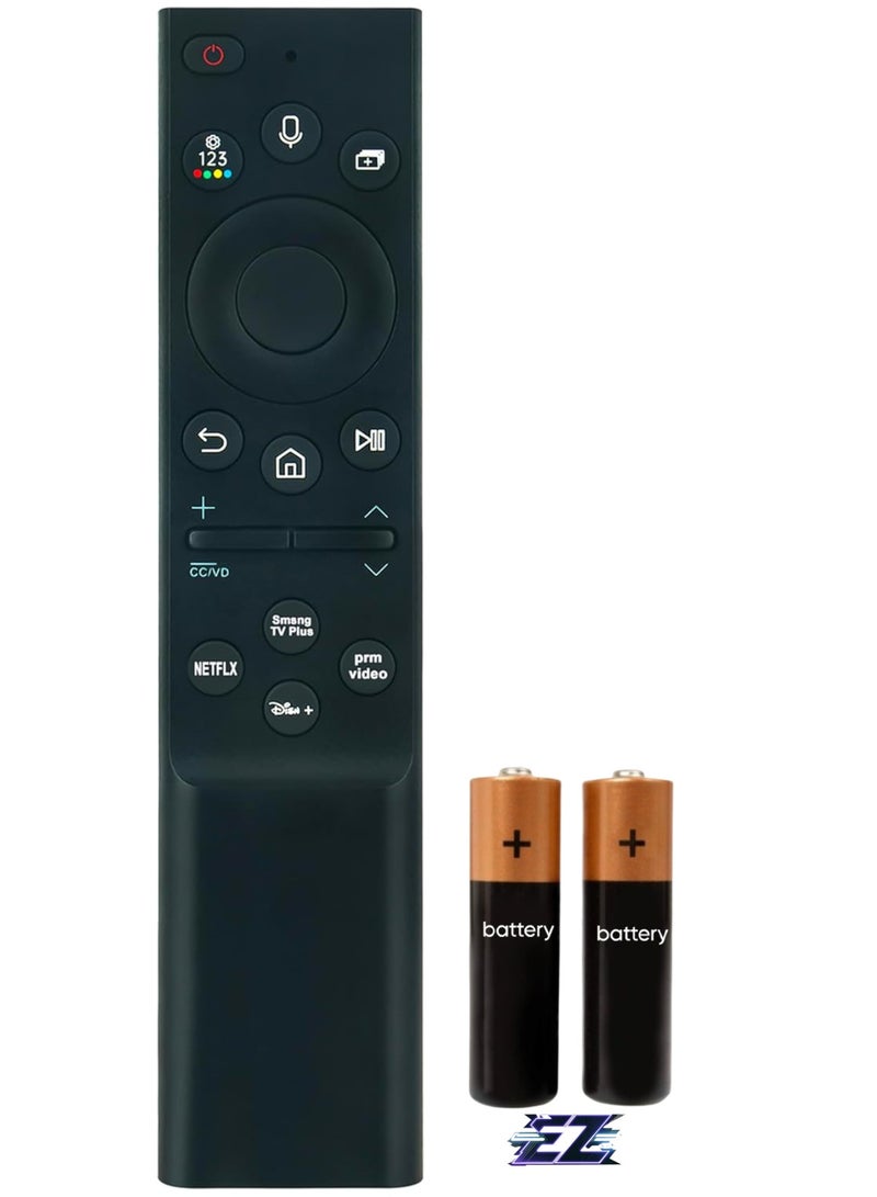 PopZa Replacement Remote Control BN59-01385A BN59-01385B Compatible with Samsung Neo LED Smart 4K Ultra HD TV Series 2022 Q60BD,QN85BD,Q60B,QN85B,Q80B,Q80B,QN90B,QN900B,QN80B 0B,0B,QN90BD,QN95B,S95B with battery - Image 1
