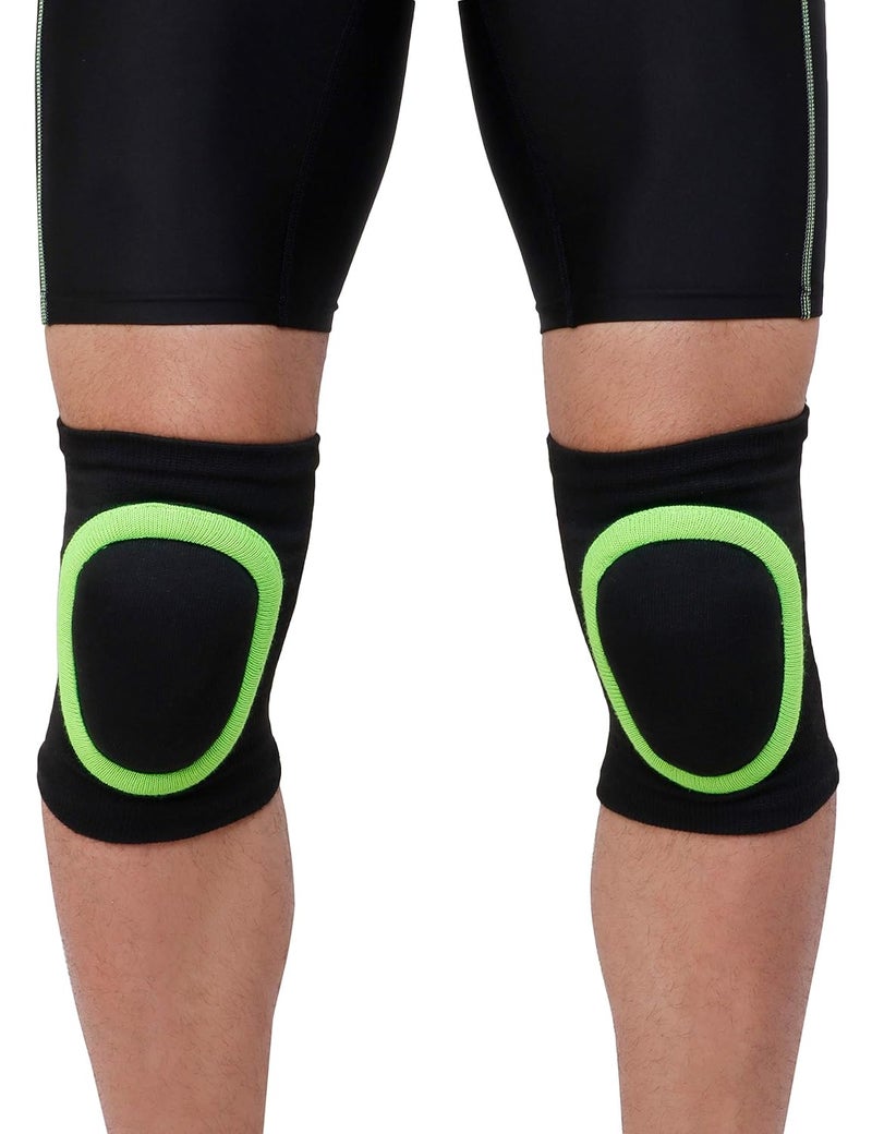 NEVER LOSE Volleyball Kneepad (Neon, Kids) - Image 1
