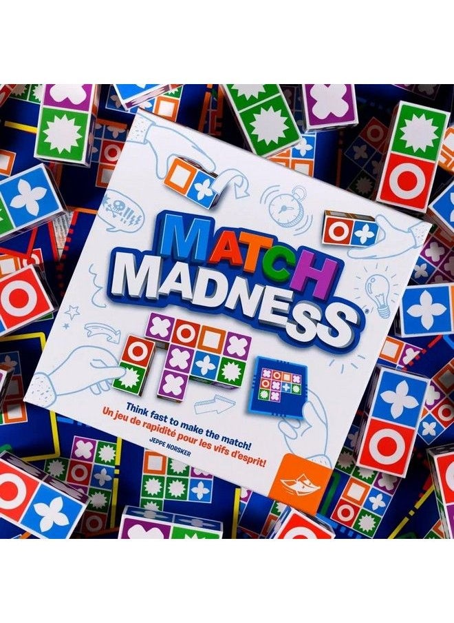 FoxMind - Games: Match Madness A Pattern Matching Puzzle Game Think Fast To Make The Match Develop Rapid Problem Solving Abilities Fine Motor Skills Play With Up To 4 Players For Ages 7 And Up - Image 1