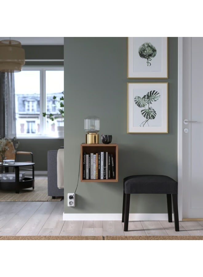 IKEA (IKEA) وحدة رفوف جدارية بتصميم خشب الجوز، 35×35×35 سم - Image 2