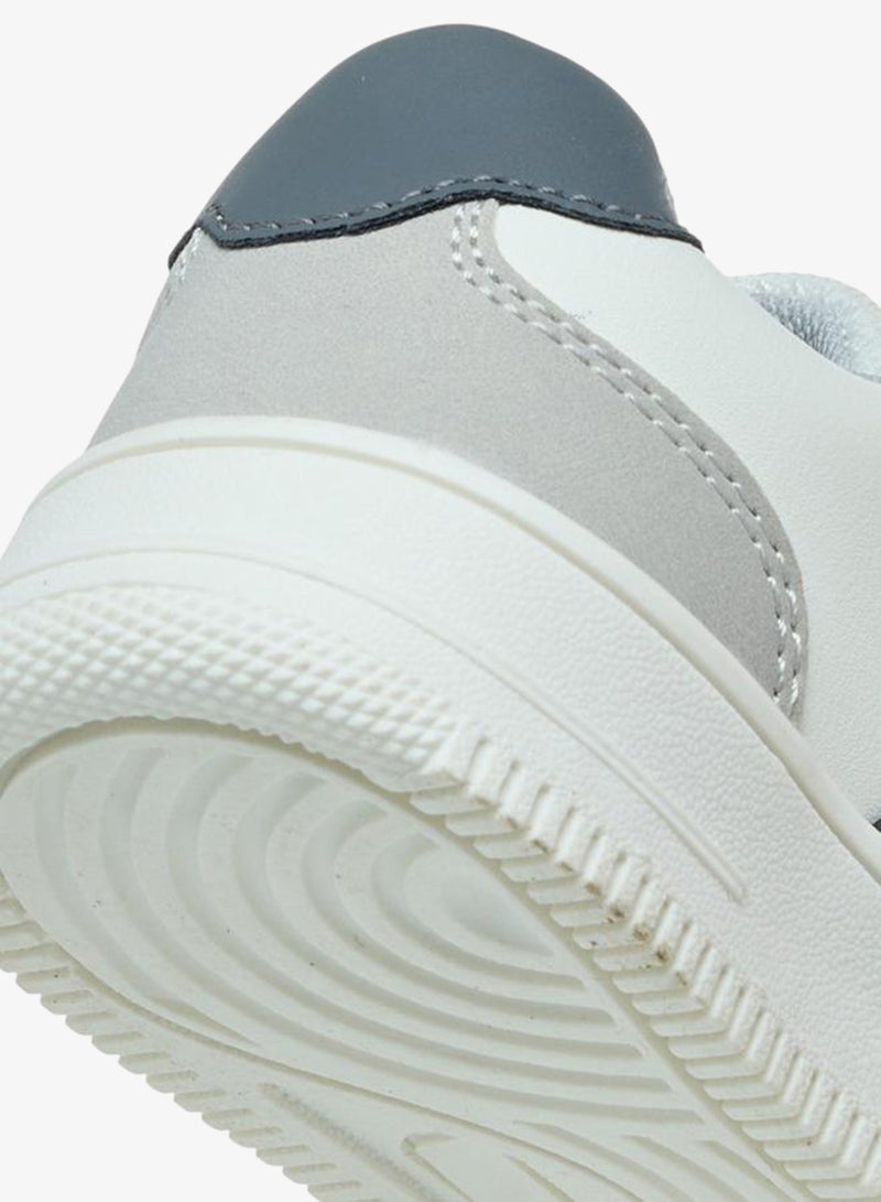 Barefeet Colourblock Sneakers with Hook and Loop Closure - Image 5