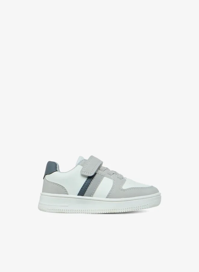 Barefeet Colourblock Sneakers with Hook and Loop Closure